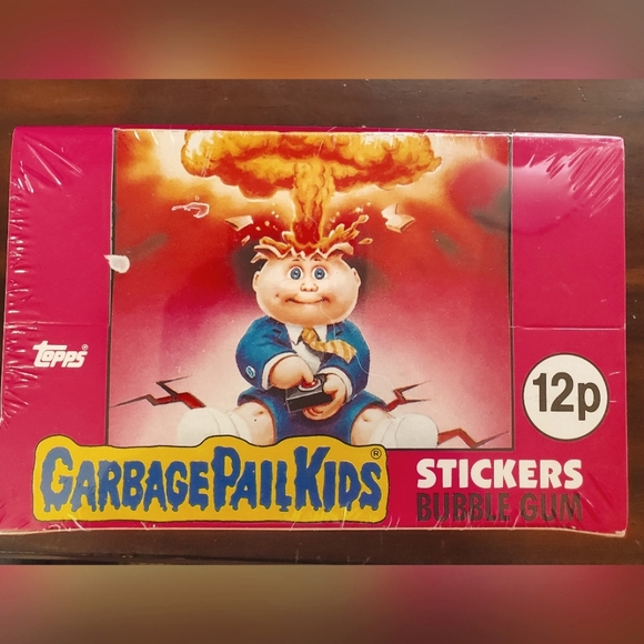 FACTORY SEALED 1985 Garbage Pail Kids UK MINI Original 1st Series 48 ct Box GPK - Picture 1 of 5